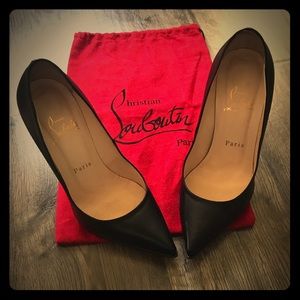 Authentic Christian Louboutin Pigalle Pumps